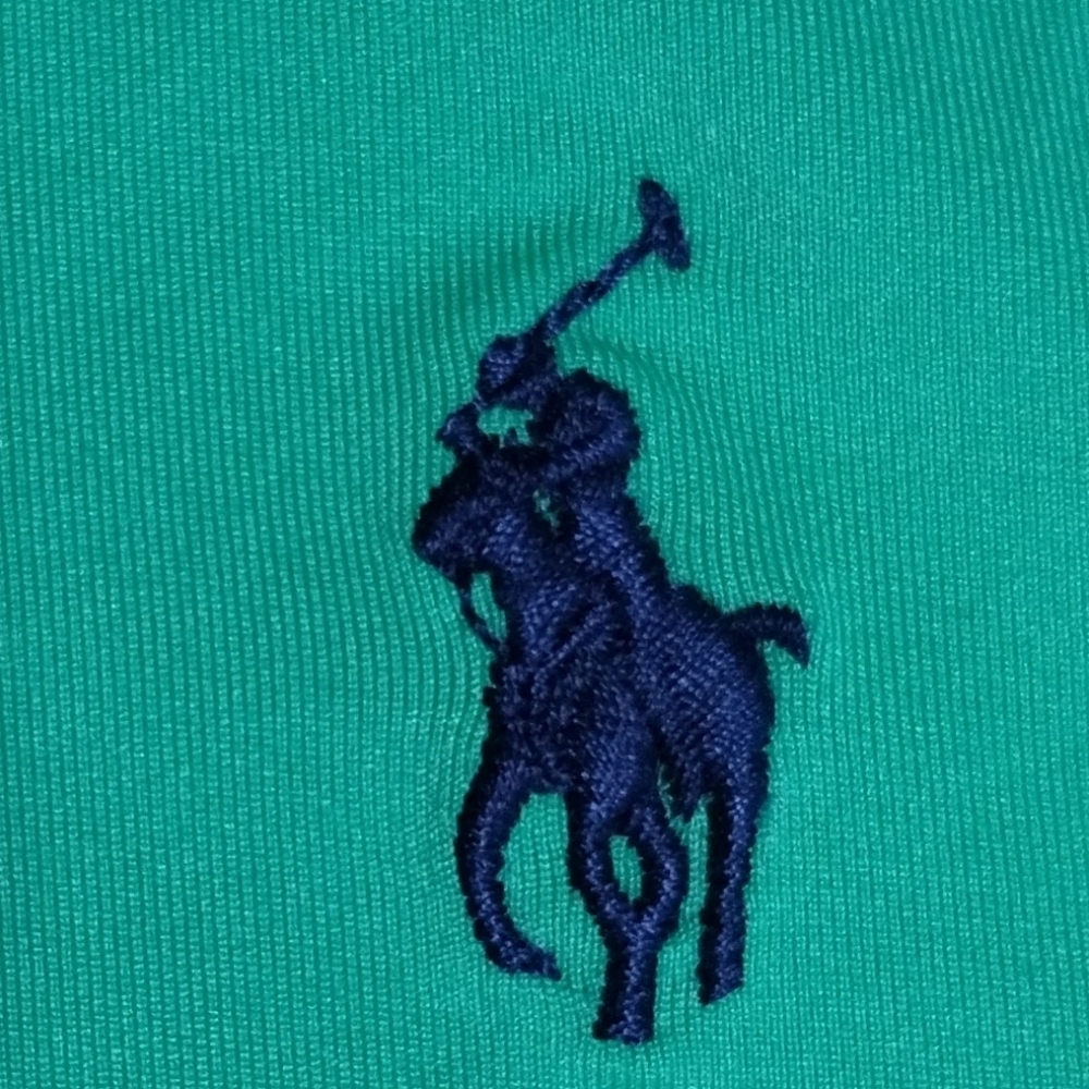 Polo by Ralph Lauren Green Classic Polo Shirt Size (XL) - Picture 7 of 9